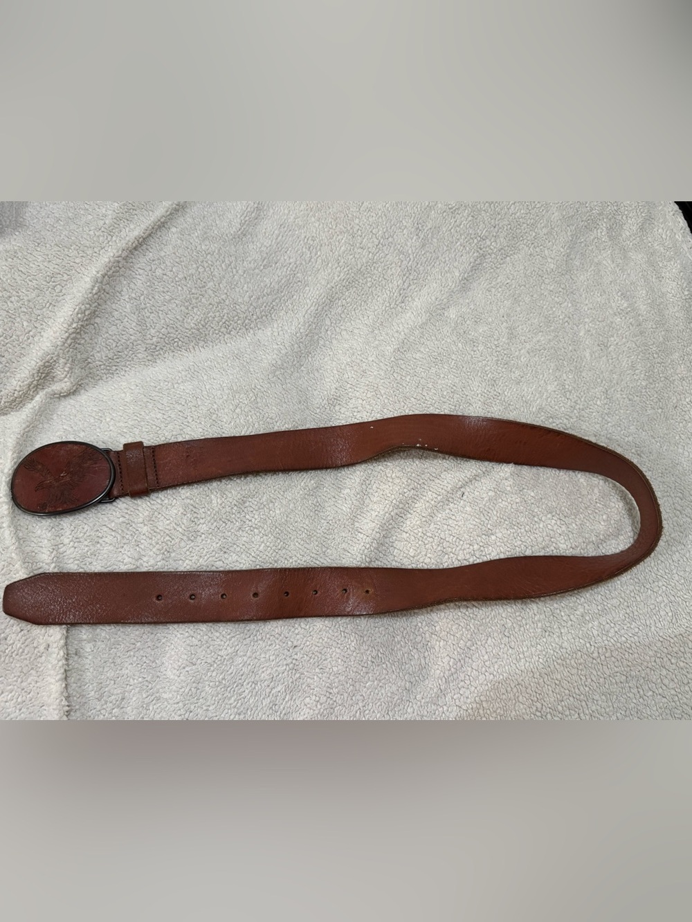 Y2K American Eagle Leather Belt